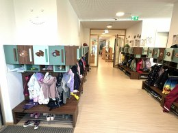 Bild Garderobe Kiga NTK